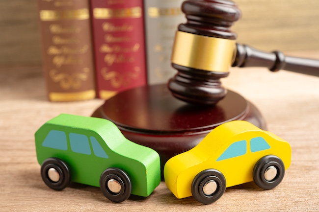 South Carolina Head-on Collision Lawyer Concept