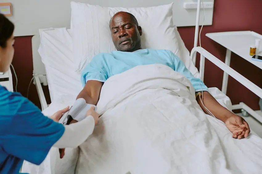 Truck accident victim recovering in hospital while South Carolina attorney handles the insurance claim