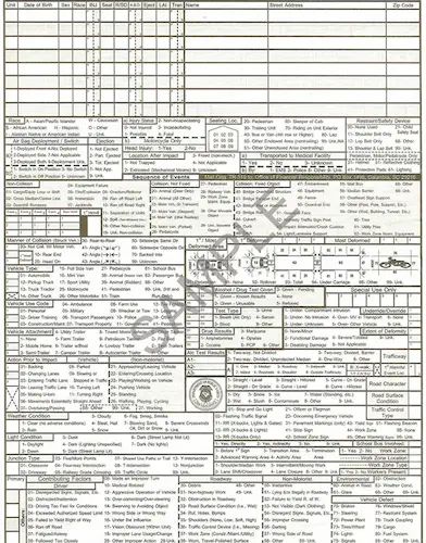 South Carolina Police Accident Report