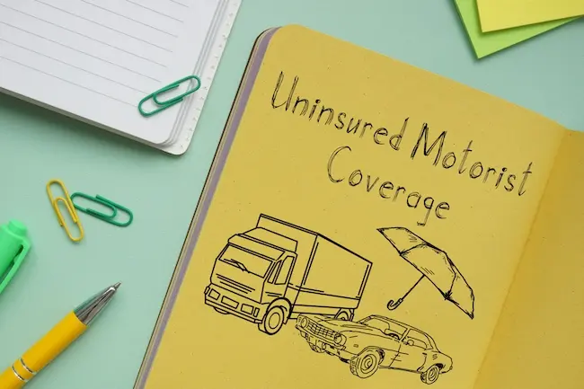 Uninsured Motorist Coverage Graphic